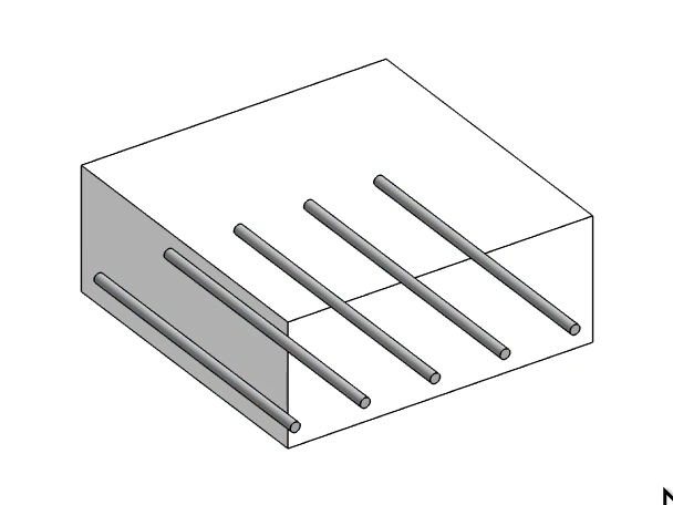 Create by Constraints example for an expanding floor bar